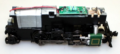 Complete Loco Chassis - Green ( HO 2-6-2 )